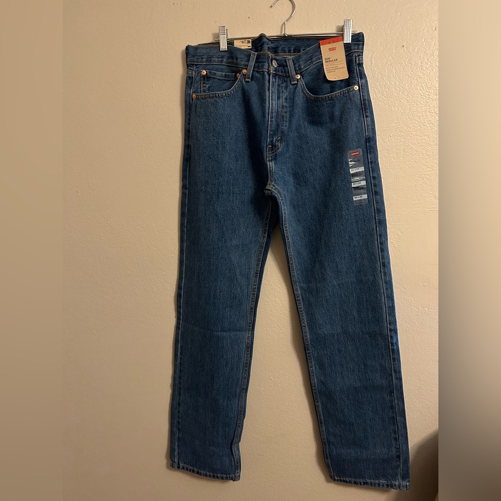 Levi's Men's Straight Blue Jeans